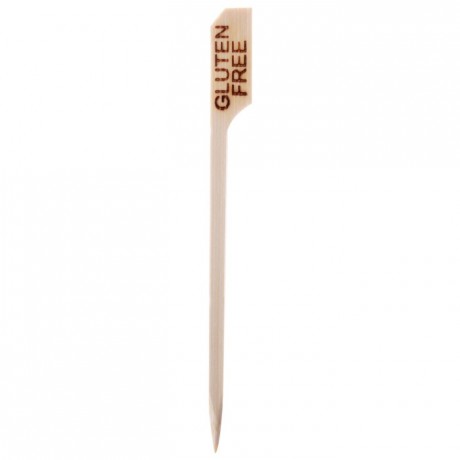 Mini brochette bambou sans gluten L 90 mm (lot de 200)