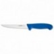 Boning knife blue straight blade L 160 mm