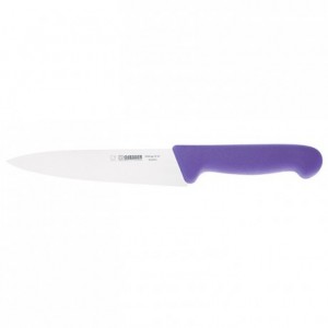 Couteau de cuisine manche violet L 160 mm