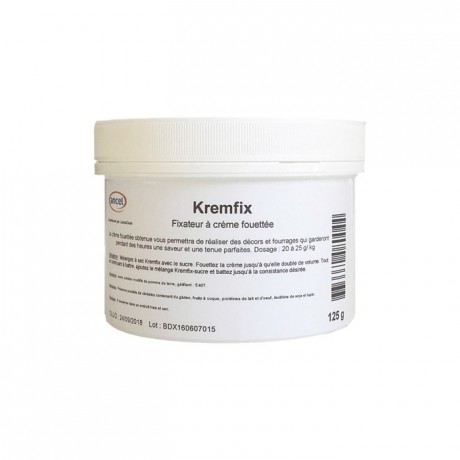 Kremfix stabilisant pour crème fouettée 125 g