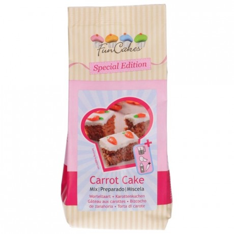 Préparation pour gâteau aux carottes FunCakes 500 g