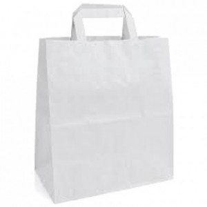 Paper shopping bag kraft 210 x 140 mm (50 pcs)