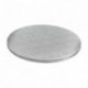 PastKolor cake drum silver round Ø15 cm