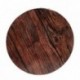 PastKolor cake board dark wood round Ø20 cm