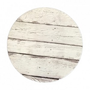 PastKolor cake board clear wood round Ø25 cm