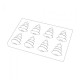 Chocolate mould « Christmas tree » 7 cm