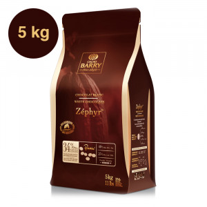 Zéphyr 34% chocolat blanc de couverture pistoles 5 kg