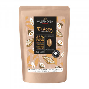 Dulcey 32% blond chocolate Gourmet Creation beans 250 g