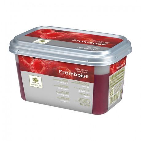 Raspberry frozen purée Ravifruit 1 kg