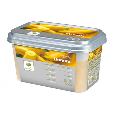 Purée de banane surgelée Ravifruit 1 kg