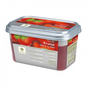 Strawberry Mara des bois frozen purée Ravifruit 1 kg