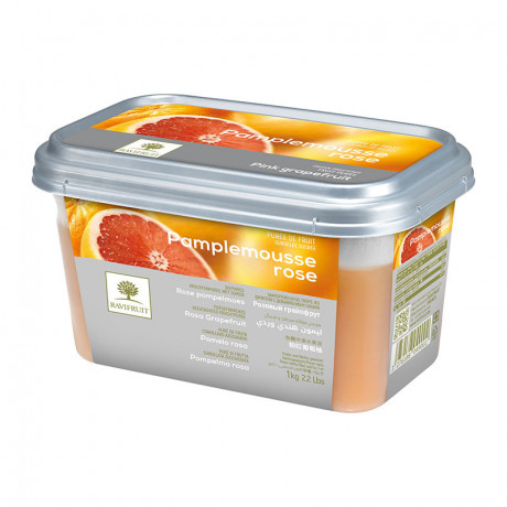 Pink grapefruit frozen purée Ravifruit 1 kg