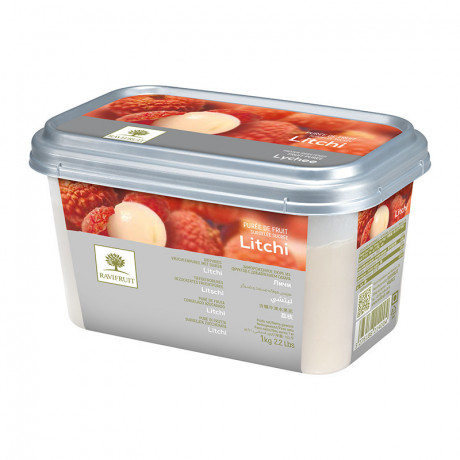 Purée de litchi surgelée Ravifruit 1 kg