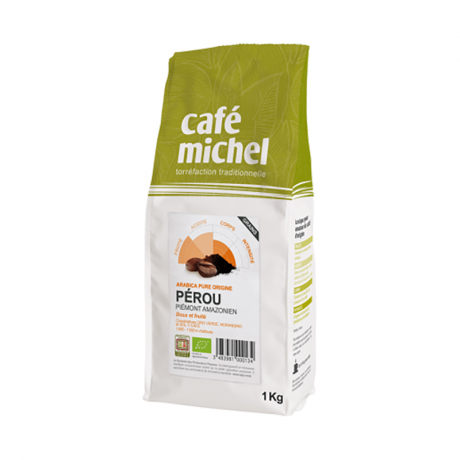 Café Pérou BIO grains 1 kg