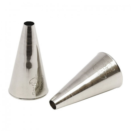 Plain stainless steel nozzle Ø 0.9 mm (2 pcs)