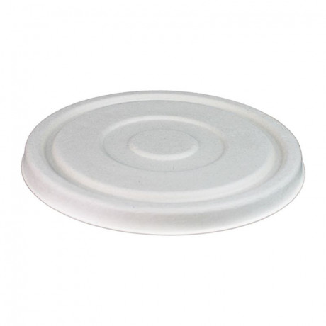 Couvercle rond en fibre Ø 160 mm pour pot 75 cL (lot de 600)