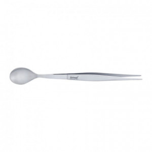 Stainless steel chef's tongs / spoon