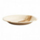 Round flat palm leaf plate Ø 200 mm (100 pcs)