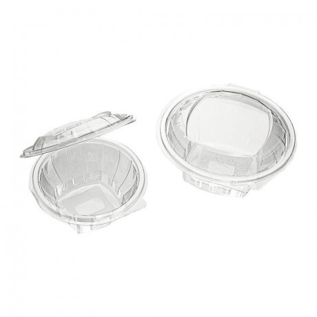 Crystal salad bowl with hinged lid Ø 125 mm H 60 mm 25 cL (900 pcs)