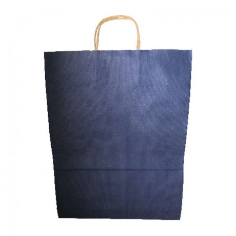 Sac cabas kraft bleu 320 x 420 mm (lot de 200)