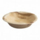 Round palm leaf salad bowl Ø 185 mm (100 pcs)