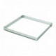 Stainless steel perforated square 10 cm H 2 cm - MF