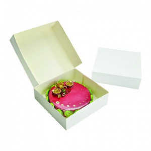 White box 18 cm H 8 cm (set of 50) - MF