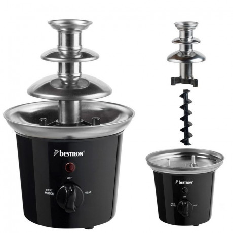 Bestron Chocolate Fountain 60W - Black