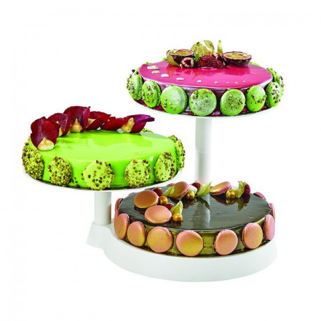 3 tier plastic cake stand - MF