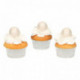 FunCakes Pearl Choco Balls Silver Set/8