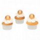 FunCakes Pearl Choco Balls Gold Set/8