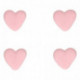 FunCakes Sugar Decorations Heart Pink Set/8