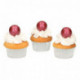 FunCakes Pearl Choco Balls Ruby Set/8