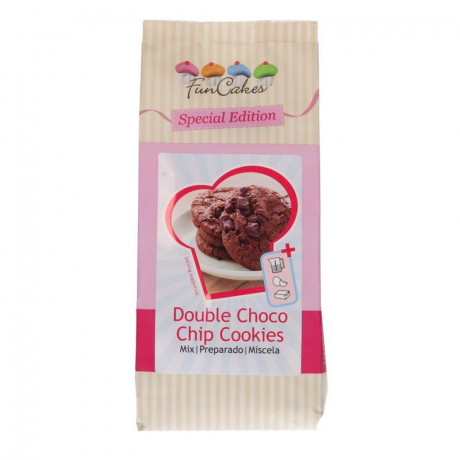 Préparation pour cookies double choco FunCakes 400 g