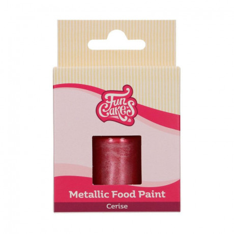 Peinture alimentaire FunCakes Cerise 30 mL