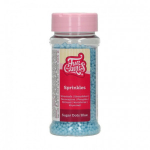 FunCakes Sugar Dots Blue 80 g