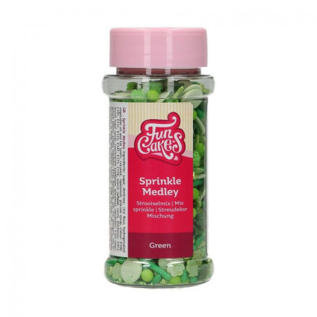 FunCakes Sprinkle Medley Green 65 g