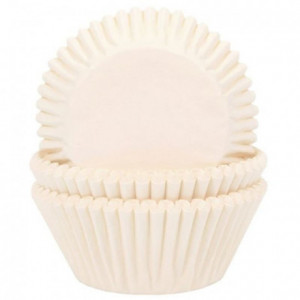 House of Marie Baking Cups Ivory pk/50