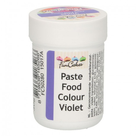 FunCakes FunColours Paste Food Colour - Violet 30g