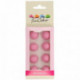 FunCakes Pearl Choco Balls Dark Pink Set/8