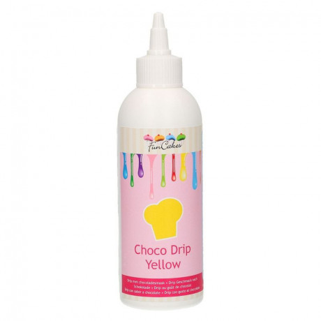 FunCakes Choco Drip Yellow 180g