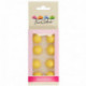 FunCakes Pearl Choco Balls Dark Pink Set/8