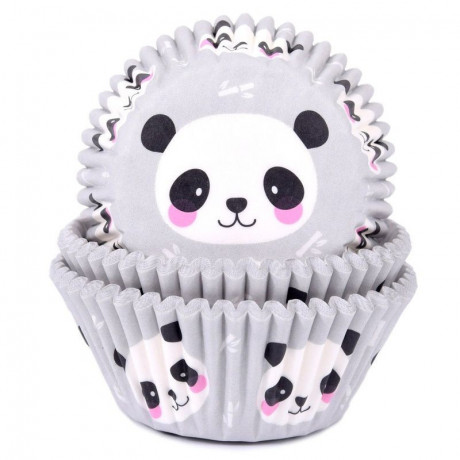 House of Marie Baking Cups Panda pk/50