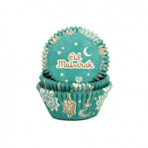 House of Marie Baking Cups Eid Mubarak pk/50