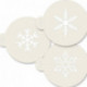 JEM Stencil Snowflakes pk/3