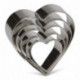 Patisse Cookie Cutter Heart Set/5