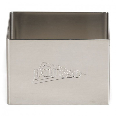 Carré inox Patisse 6 x 6 cm