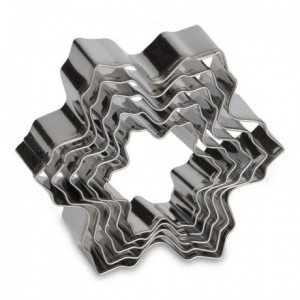 Patisse Cookie Cutter Snowflake Set/5