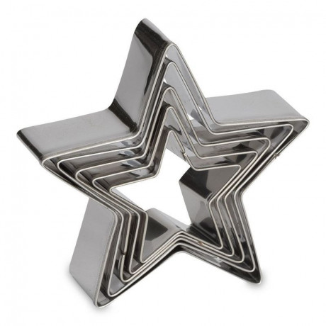 Patisse Cookie Cutter Star Set/5