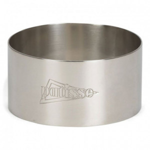 Cercle inox Patisse Ø9 cm hauteur 3,5 cm